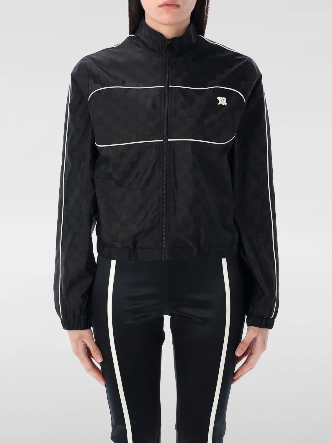 Giubbotto Misbhv in nylon con stampa monogram