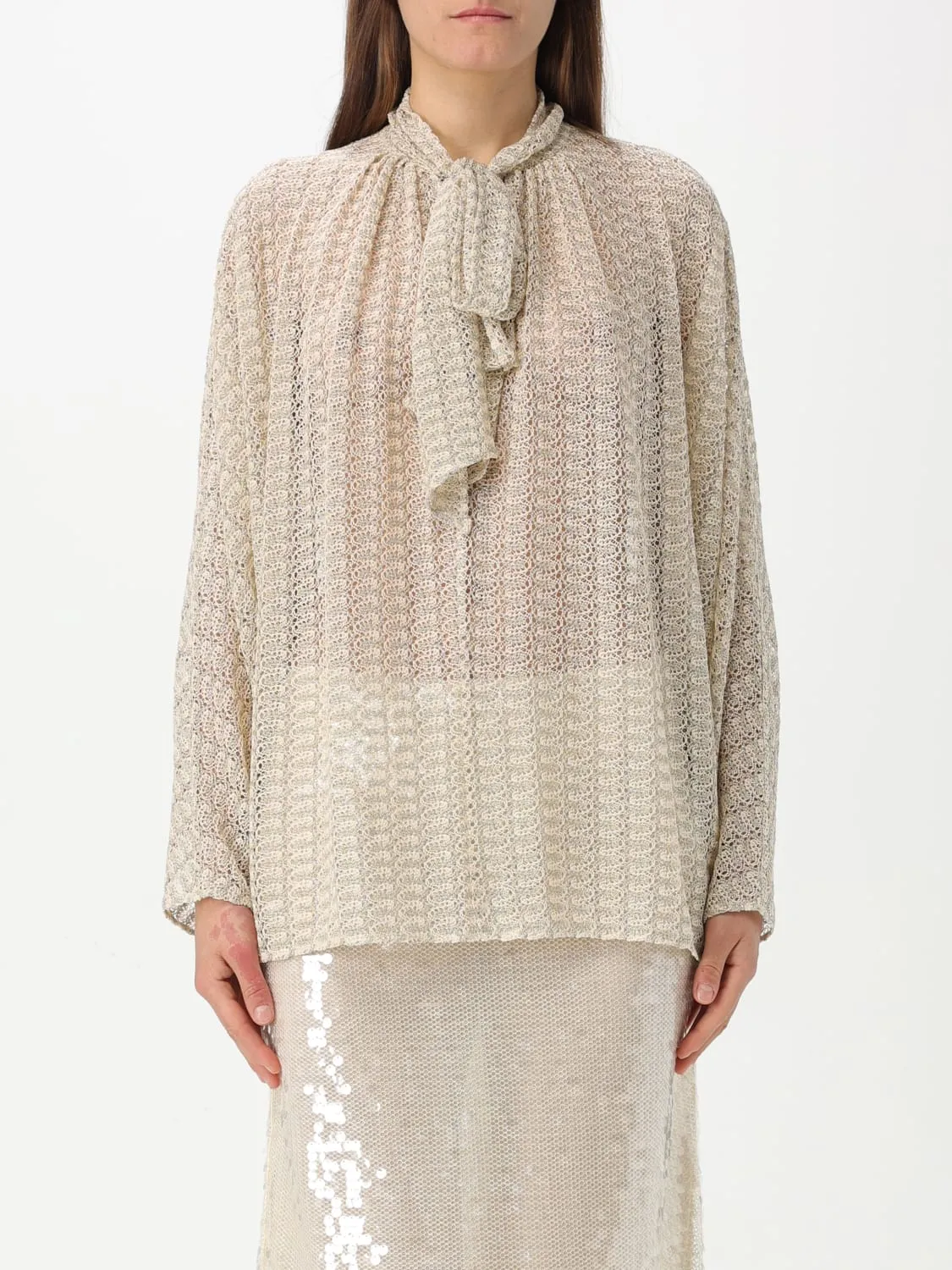 Blusa Missoni in viscosa e lurex