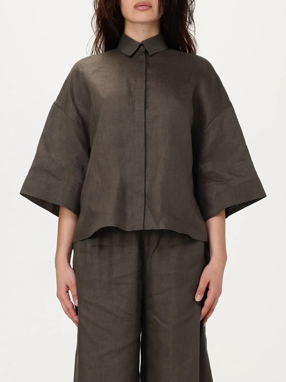 Camicia MM Max Mara in lino