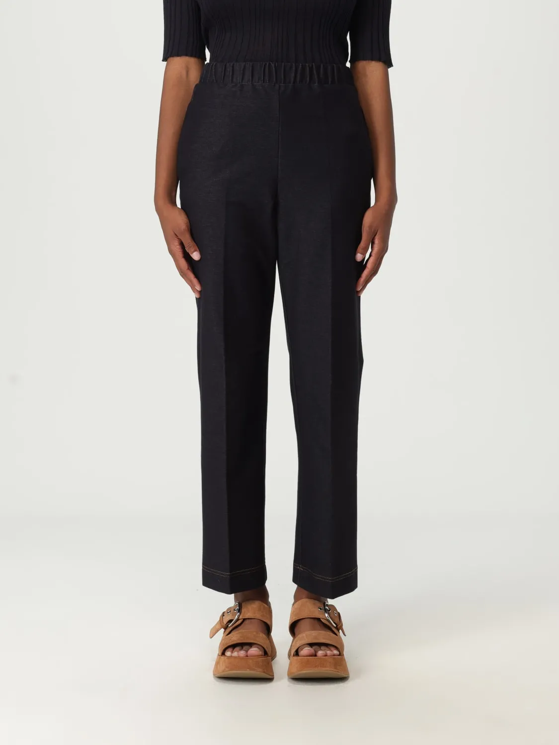 Pantalone MM Max Mara in misto cotone