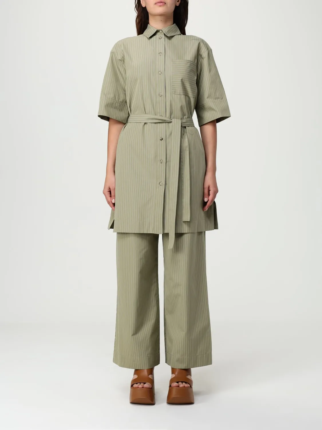 Camicia MM Max Mara in cotone a righe