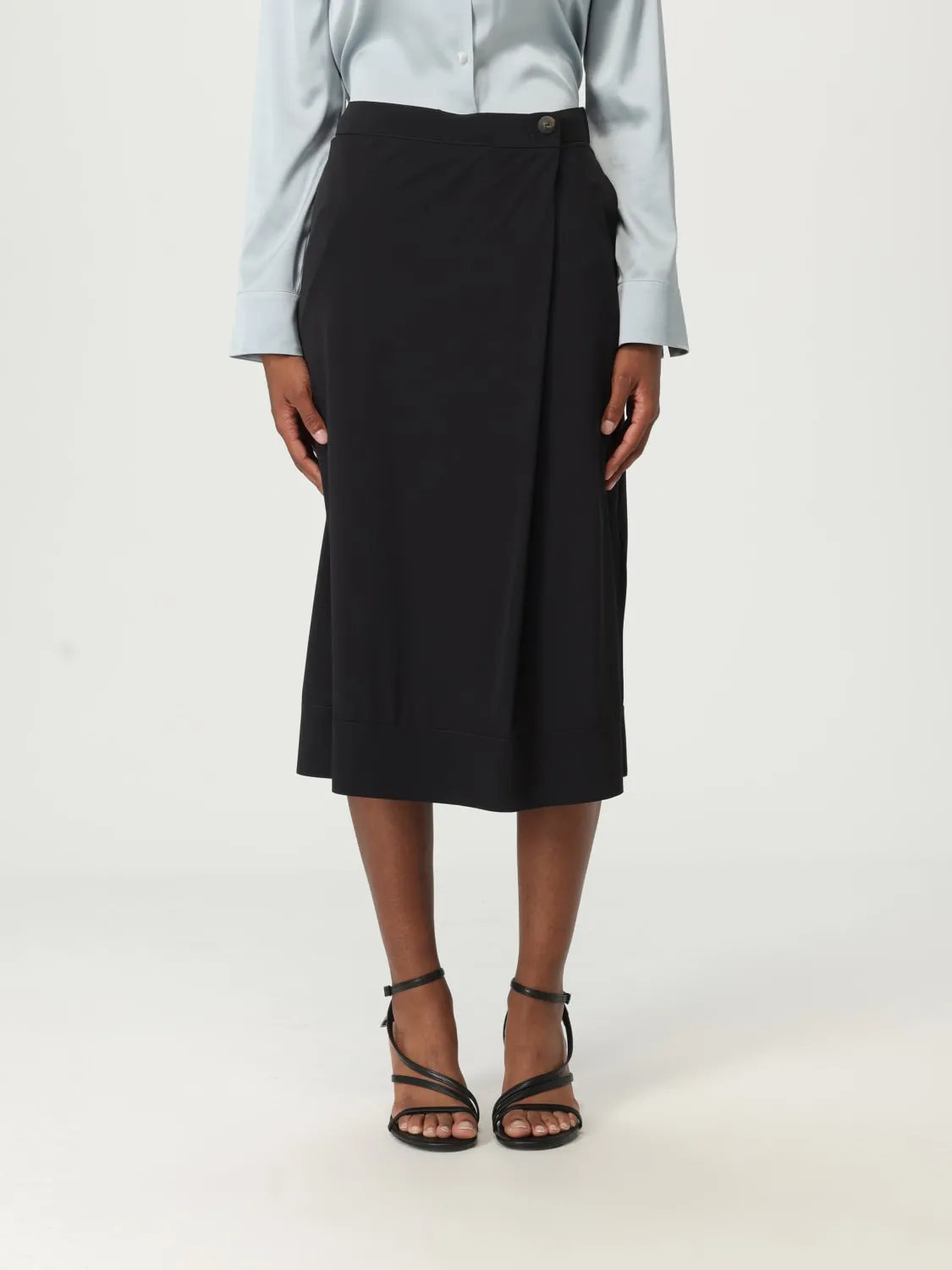 Gonna MM Max Mara in tessuto tecnico stretch