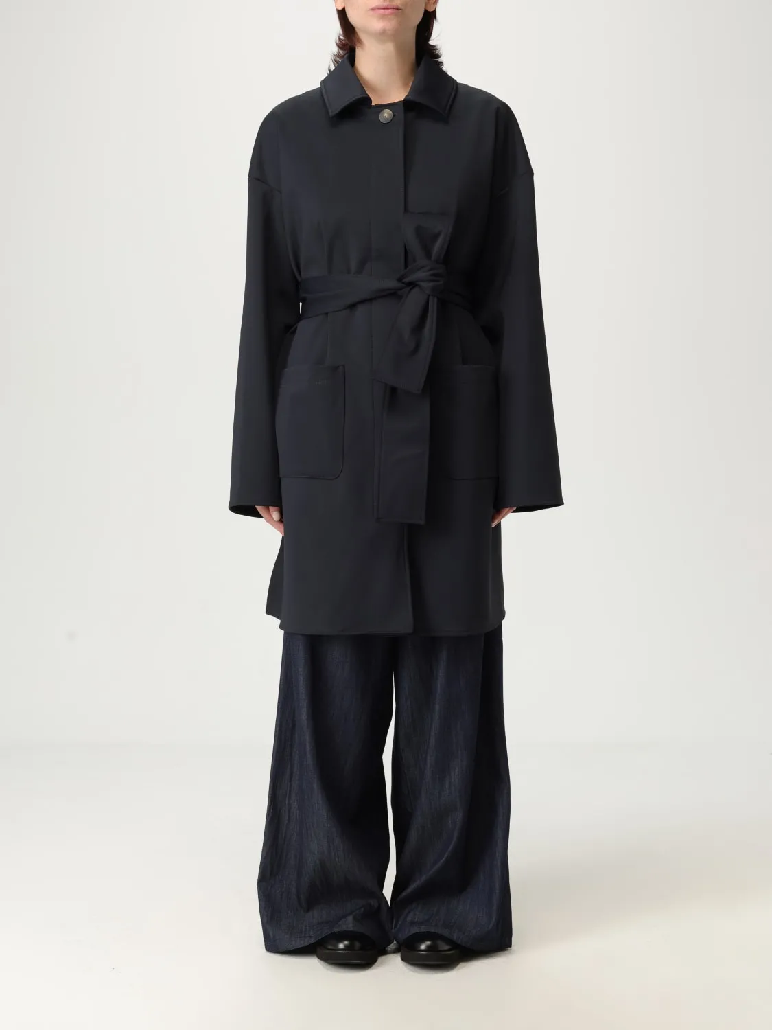 Cappotto Lodi in jersey tecnico Mm Max Mara