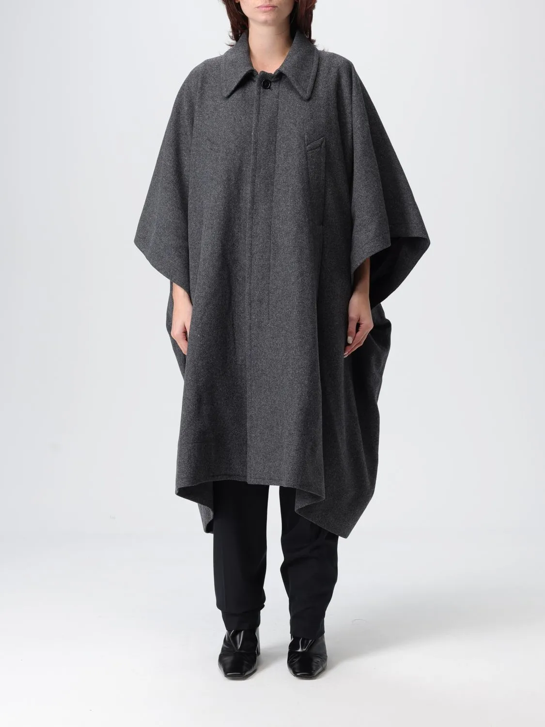 Cappa MM6 Maison Margiela in misto lana