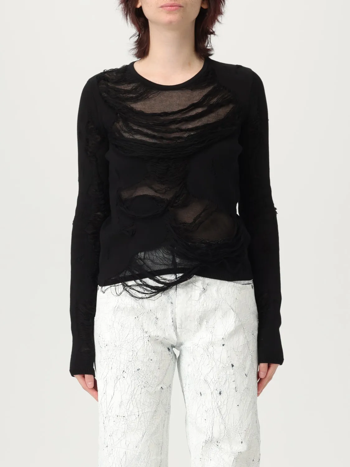 Maglia in misto cotone Mm6 Maison Margiela