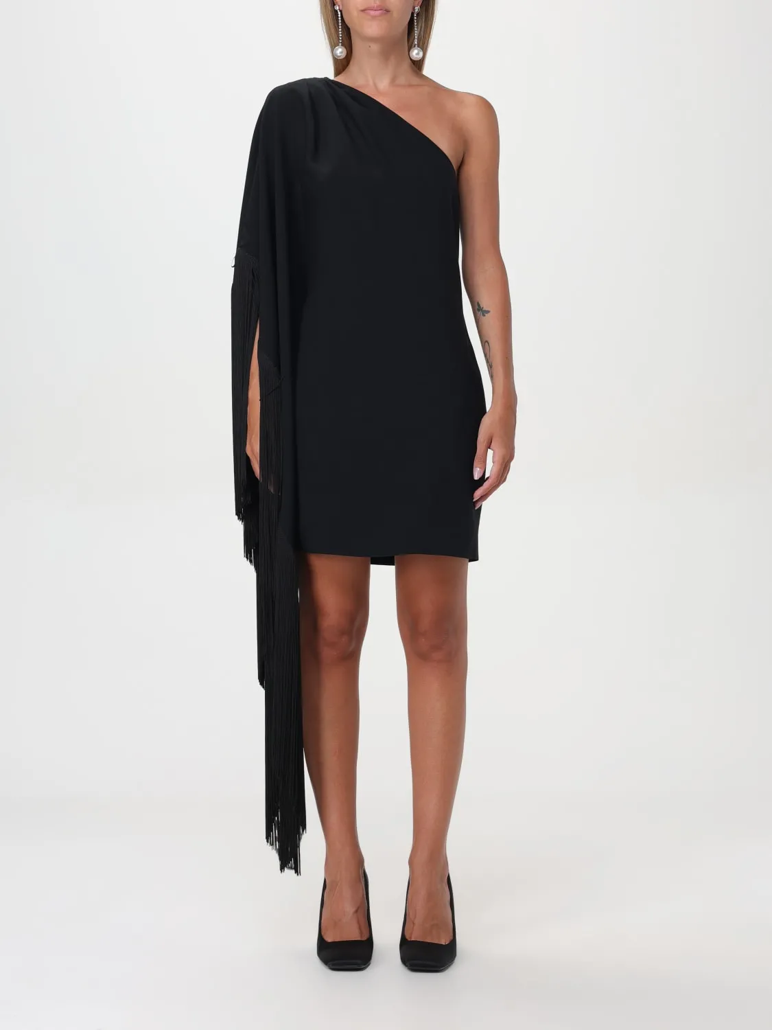 Abito a monospalla Moschino Couture