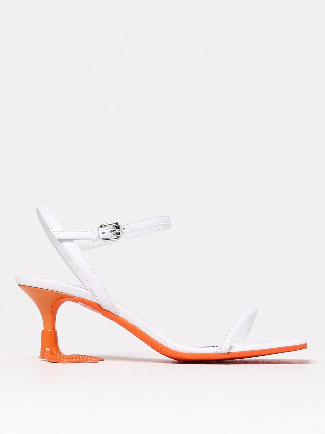 Sandalo Anatra Moschino Couture in pelle