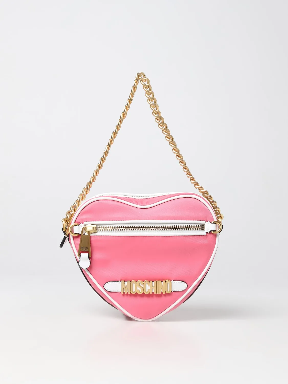 Borsa Heart Moschino Couture in nylon