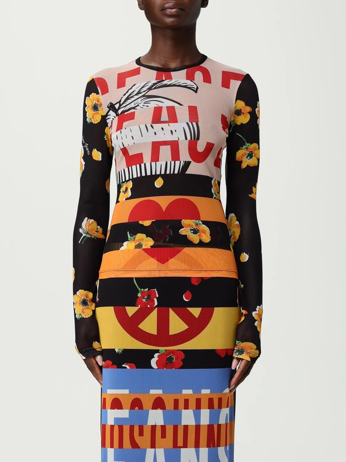 T-shirt stampata Moschino Jeans