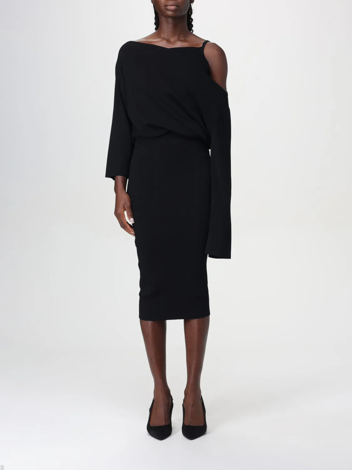 Abito asimmetrico Moschino Jeans