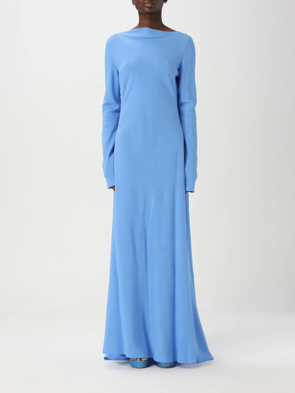 Abito lungo Moschino Jeans in viscosa