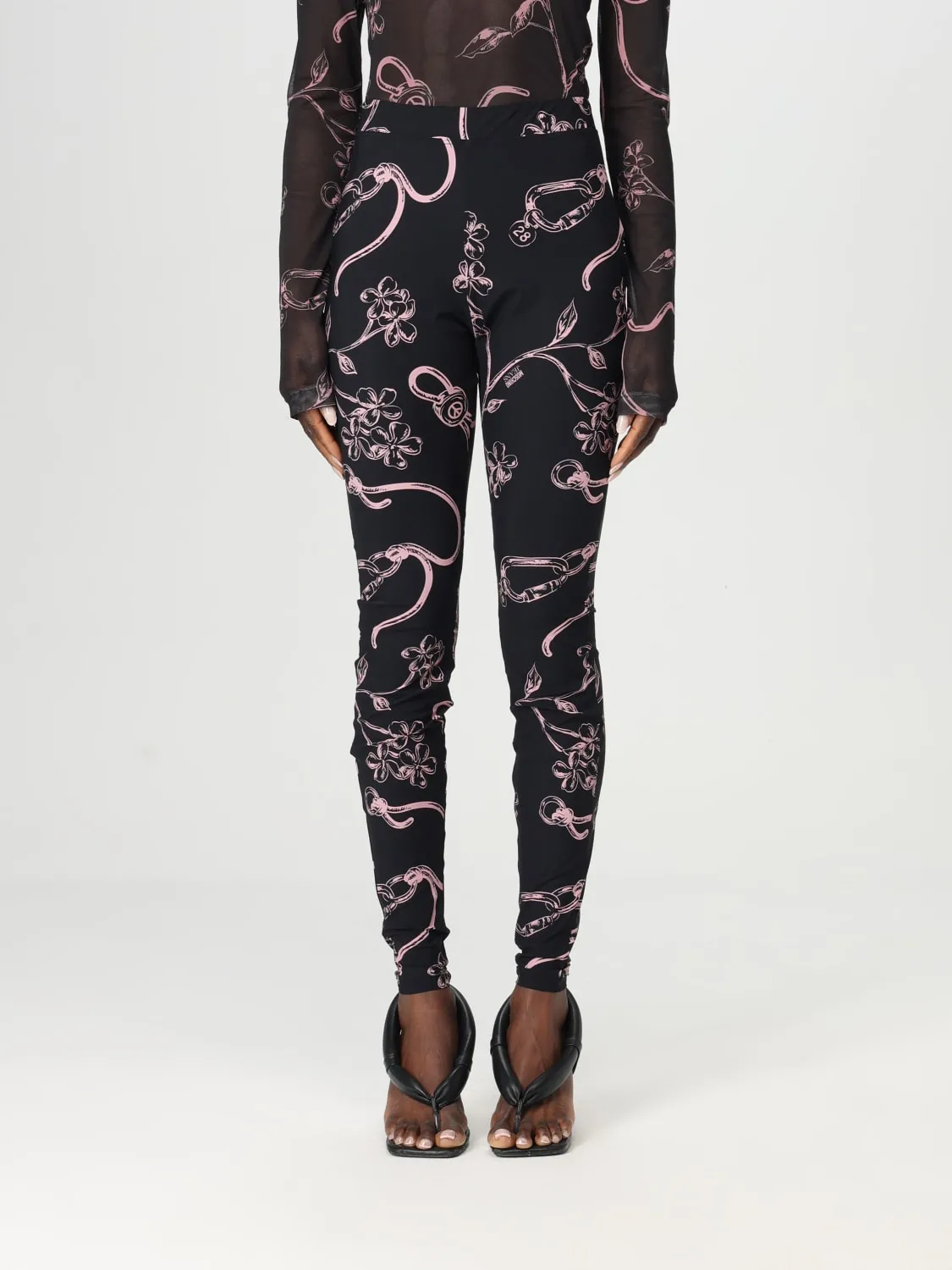 Leggings Moschino Jeans in nylon stampato