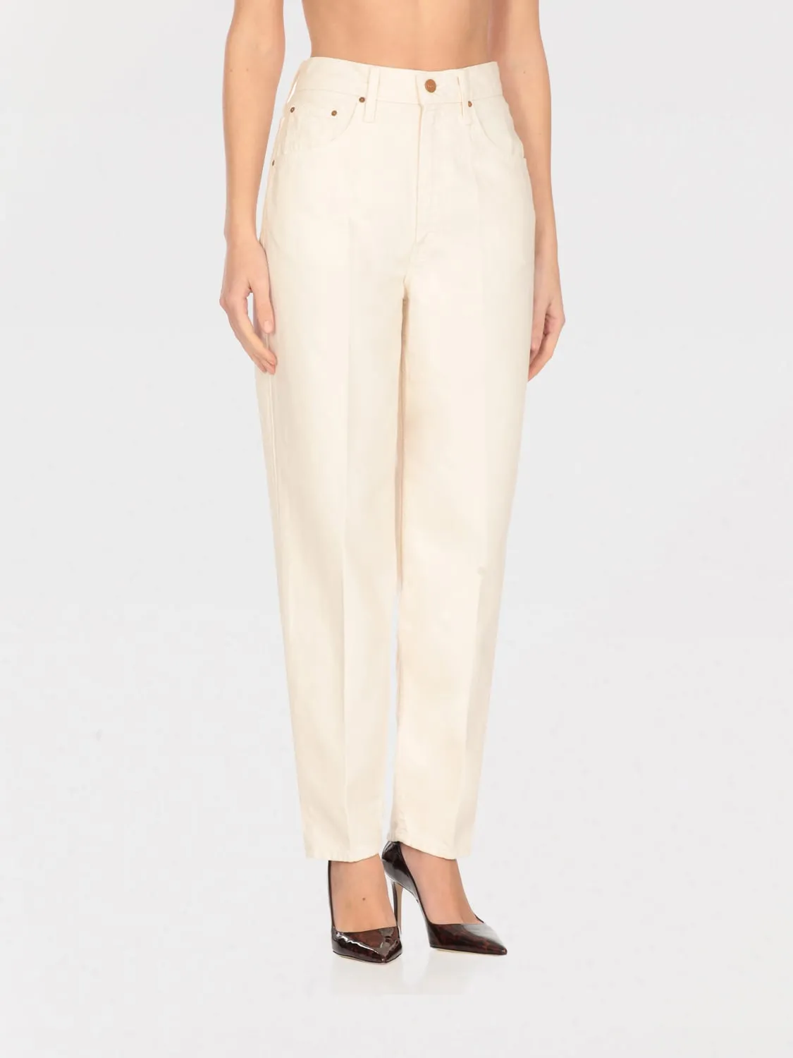 Jeans baggy Mother in denim