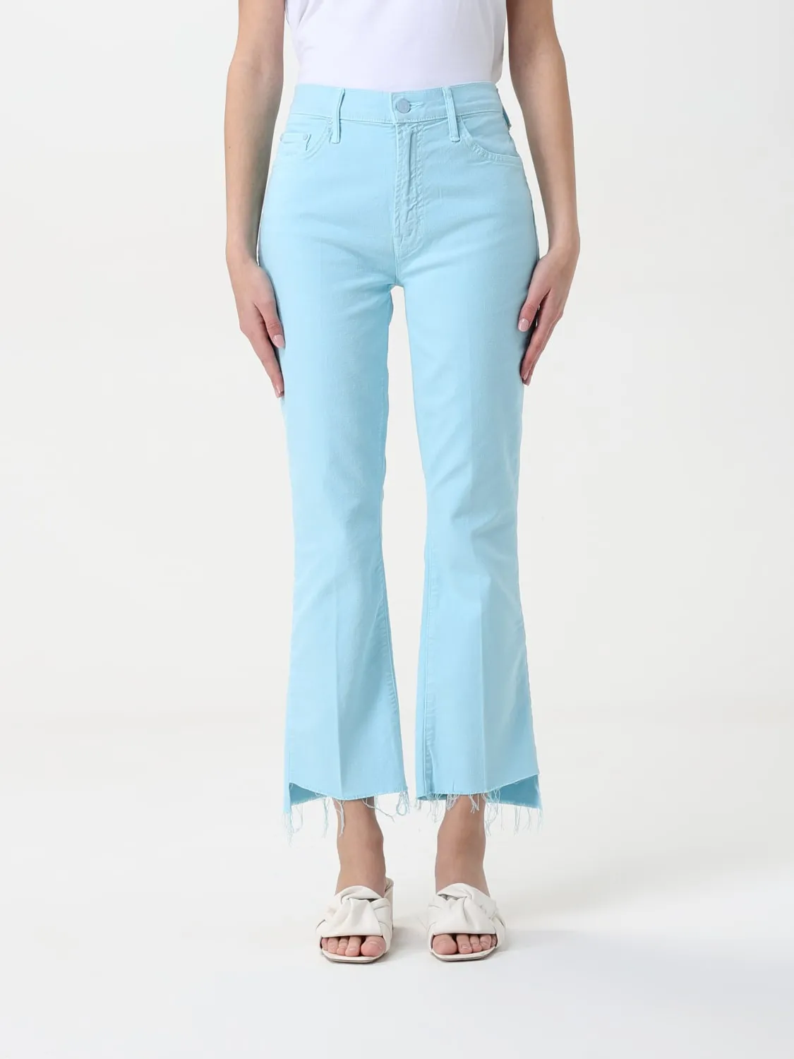 Jeans cropped Mother in denim