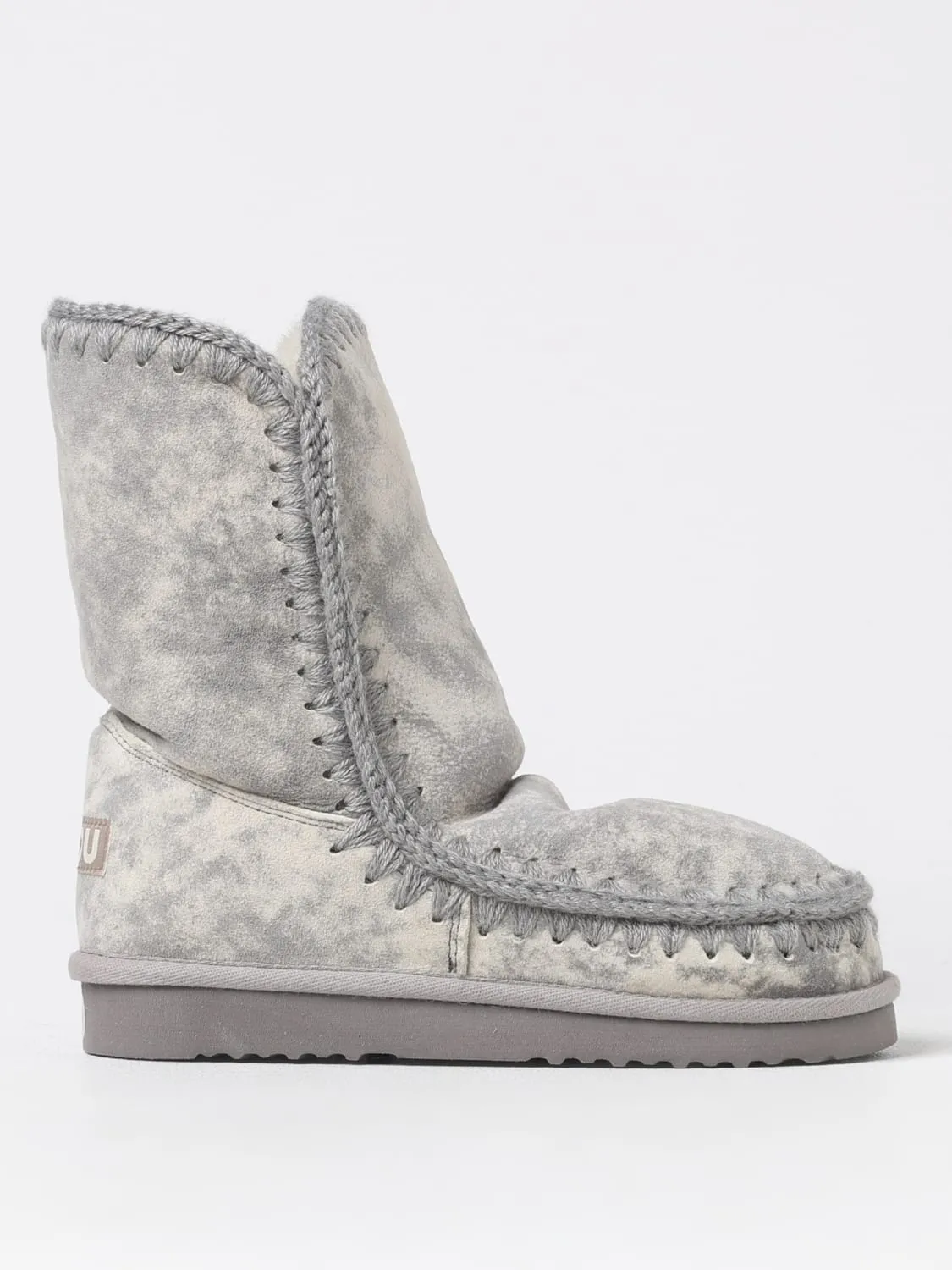 Stivaletto Eskimo 24 Mou in camoscio fumè