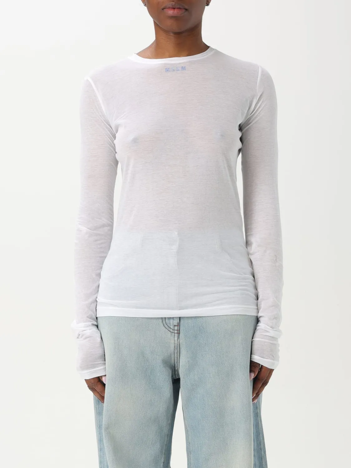 T-shirt con stampa posteriore The Lookout 15 MSGM