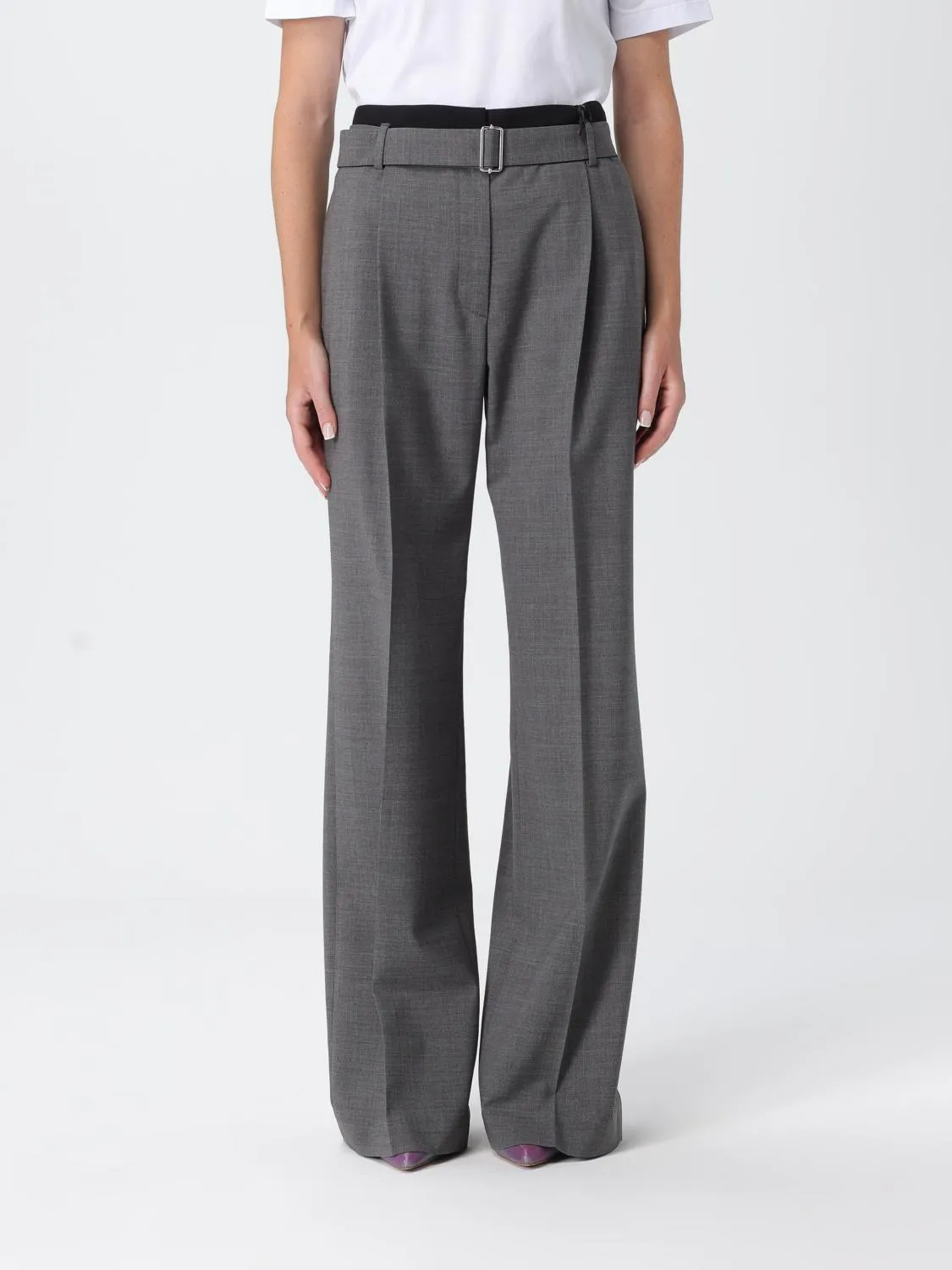 Pantalone classico MSGM in lana vergine stretch