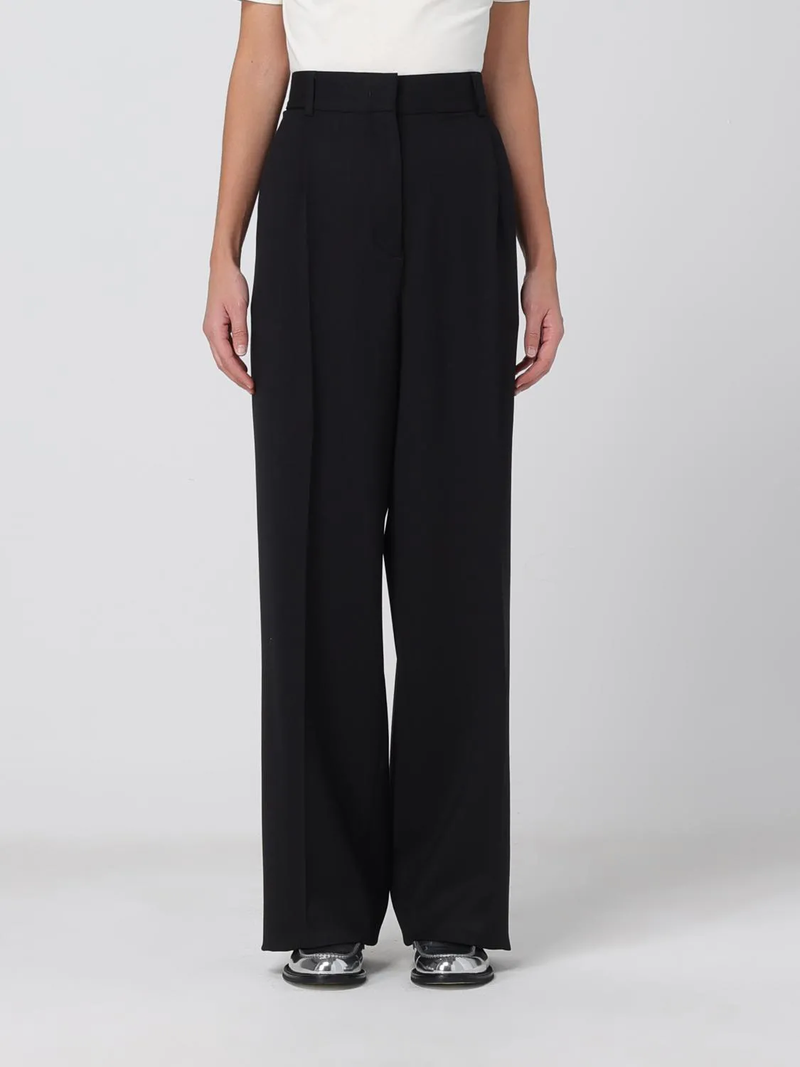 Pantalone MSGM in lana stretch