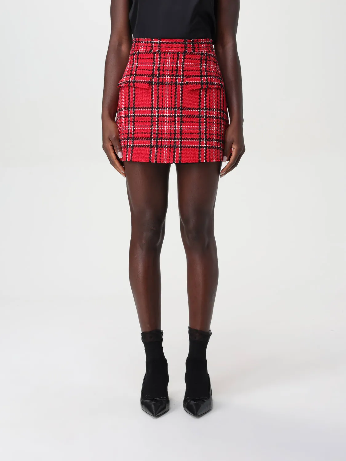 Shorts mini tartan MSGM