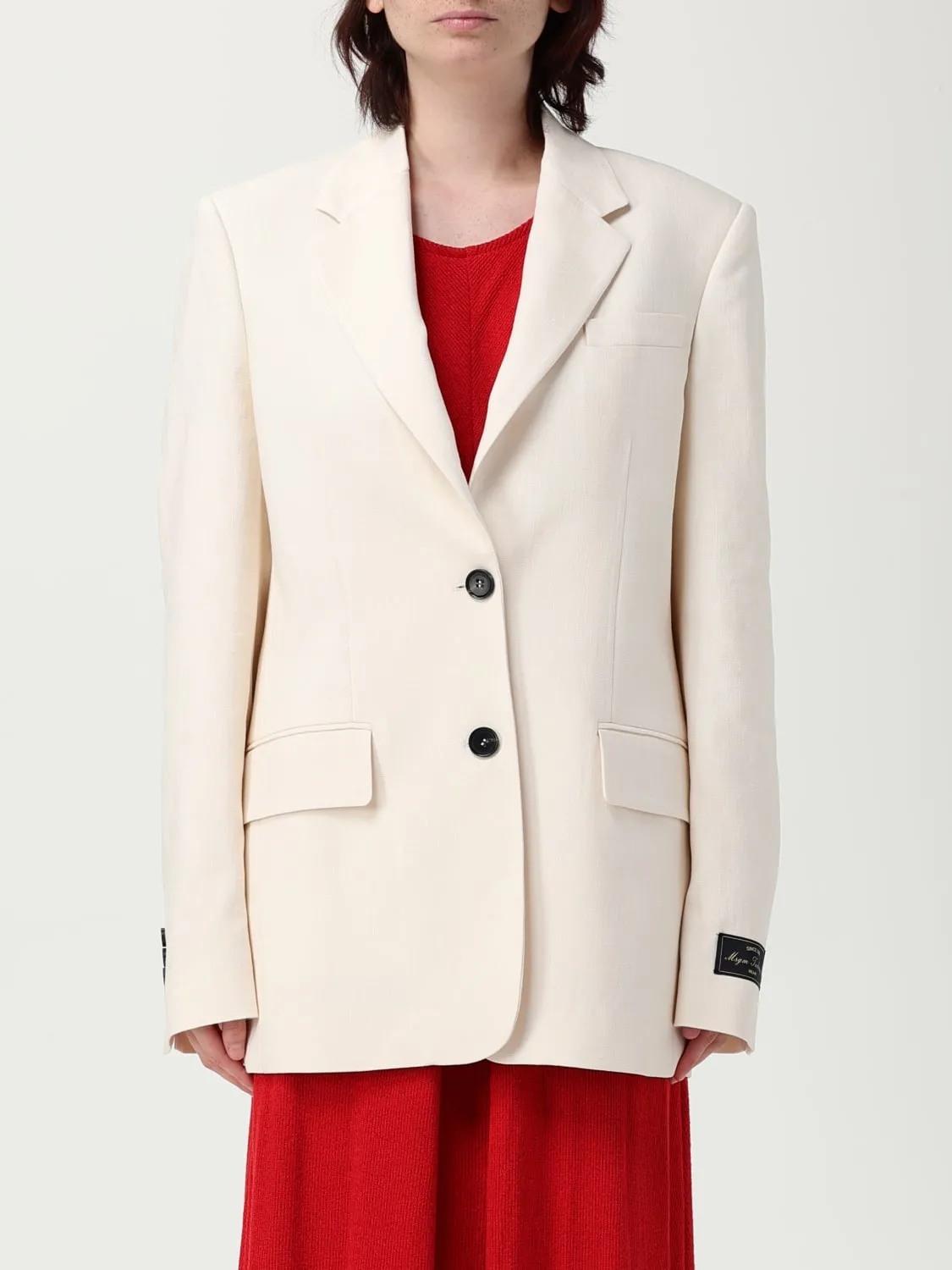 Blazer MSGM in misto viscosa