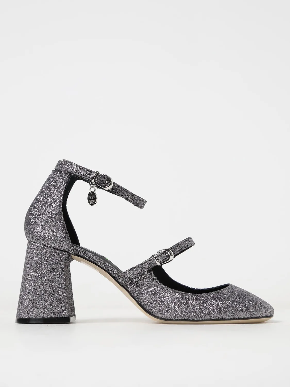 Pump MSGM in tessuto glitterato