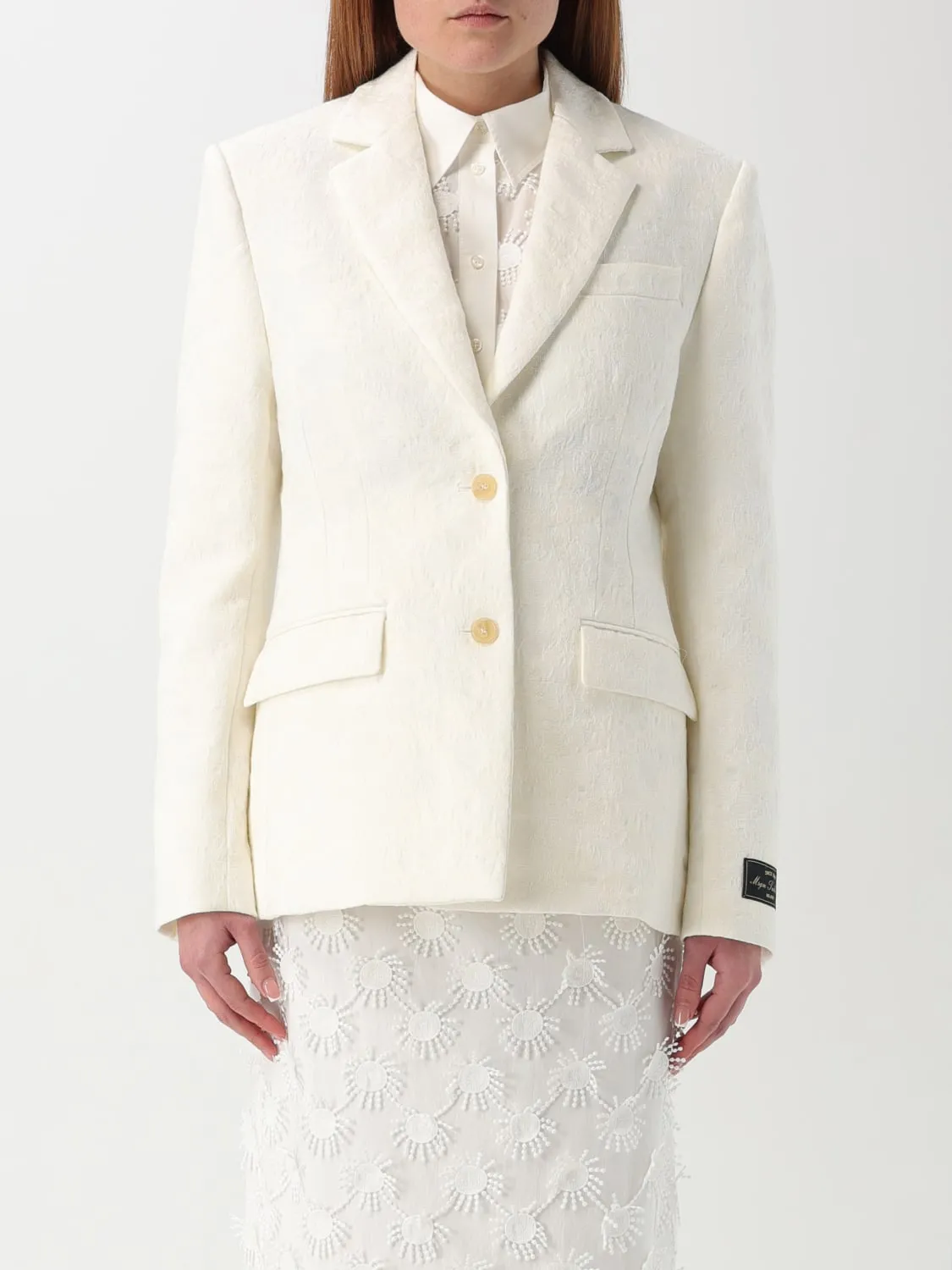 Blazer MSGM in misto cotone
