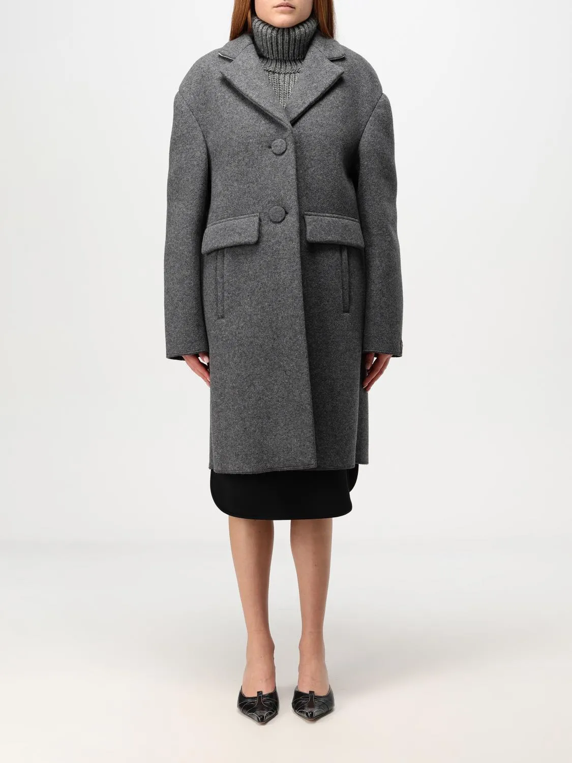 Cappotto N° 21 in misto lana