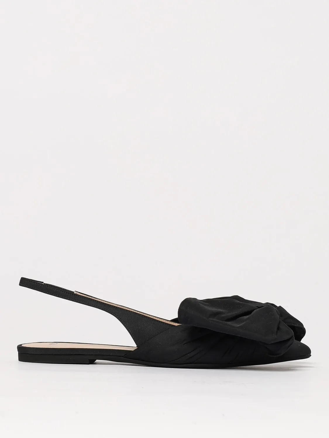 Ballerina N° 21 in viscosa con maxi fiocco