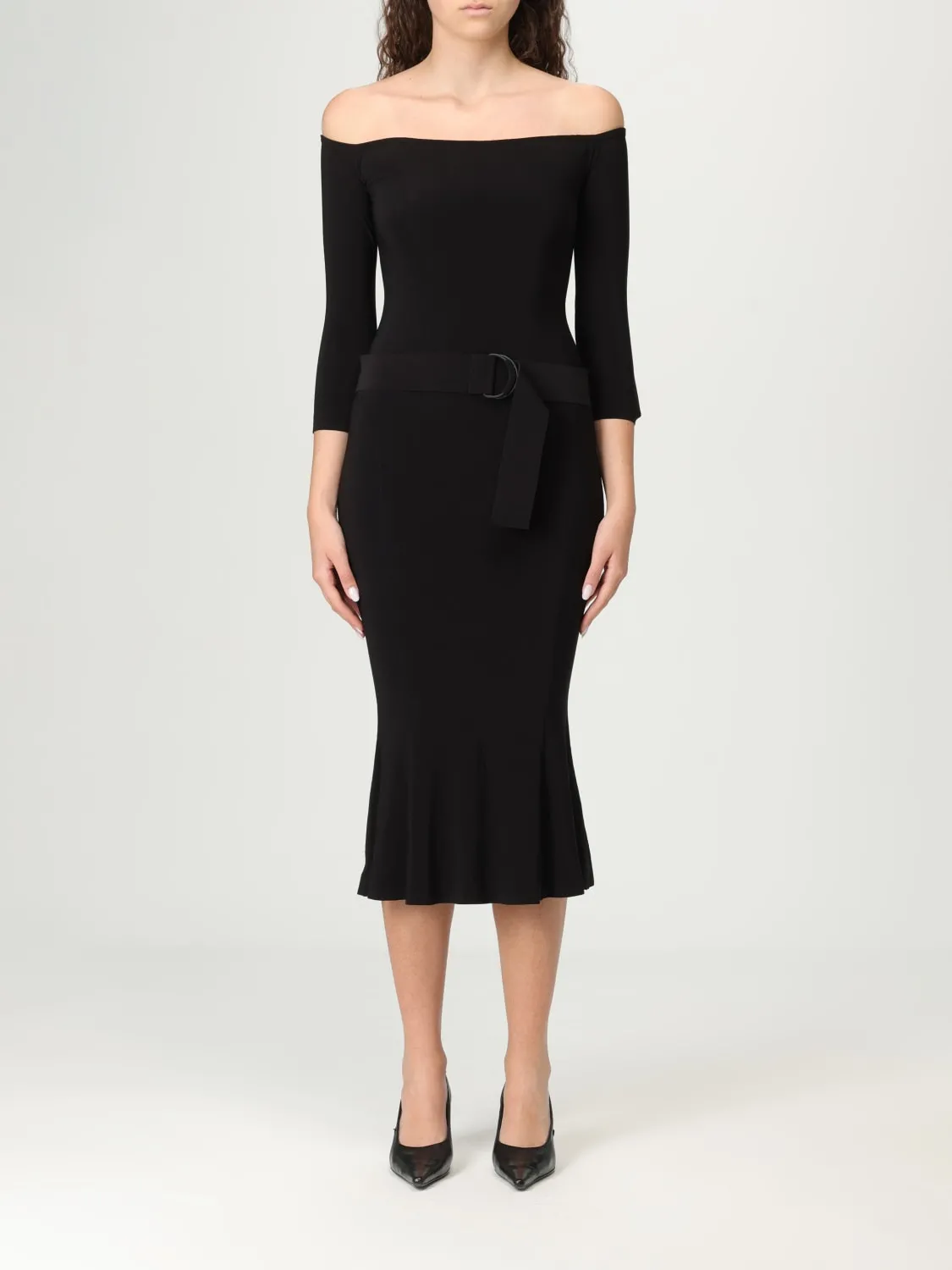 Abito midi Norma Kamali in jersey