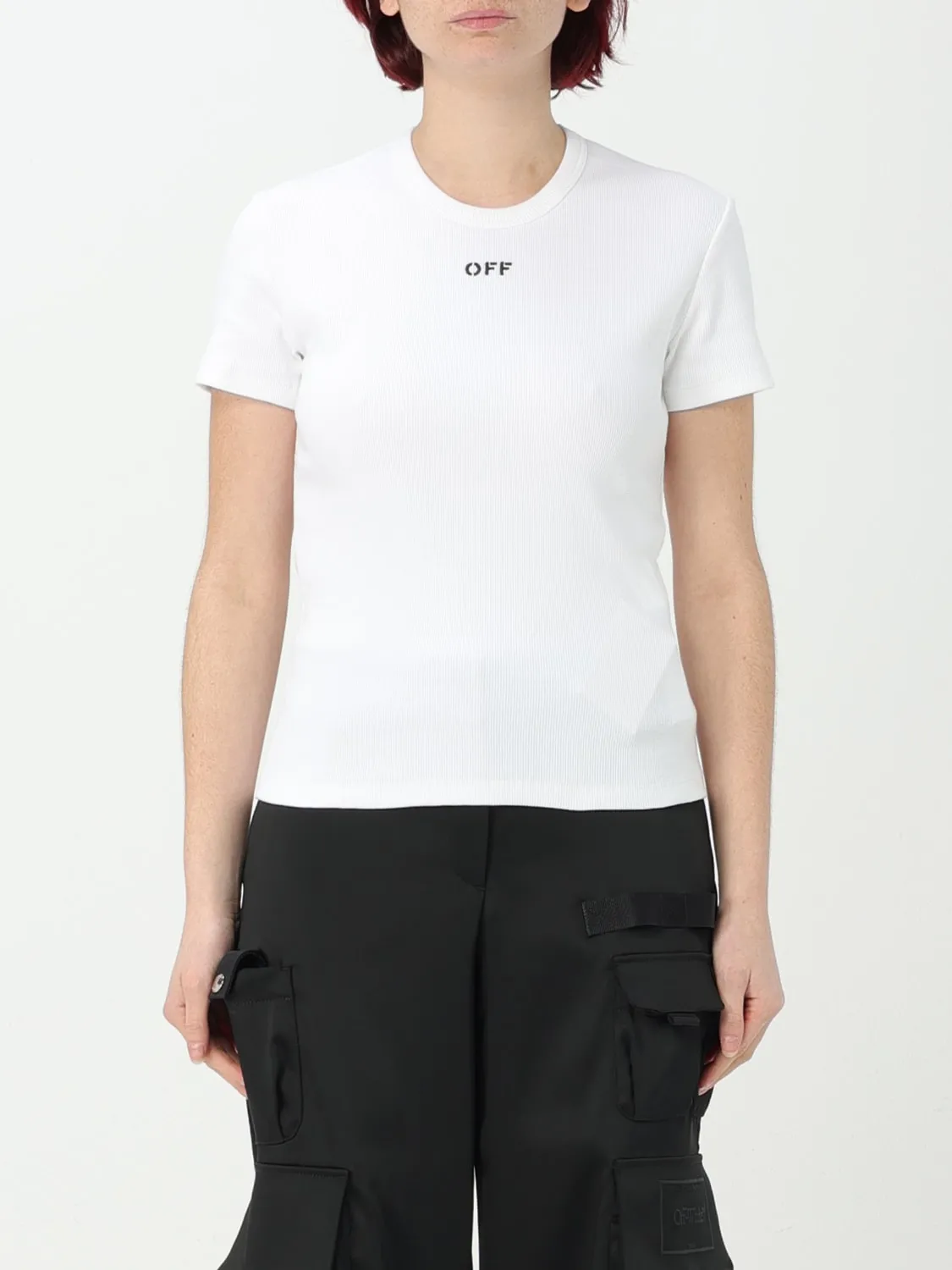 T-shirt stretch Off-White