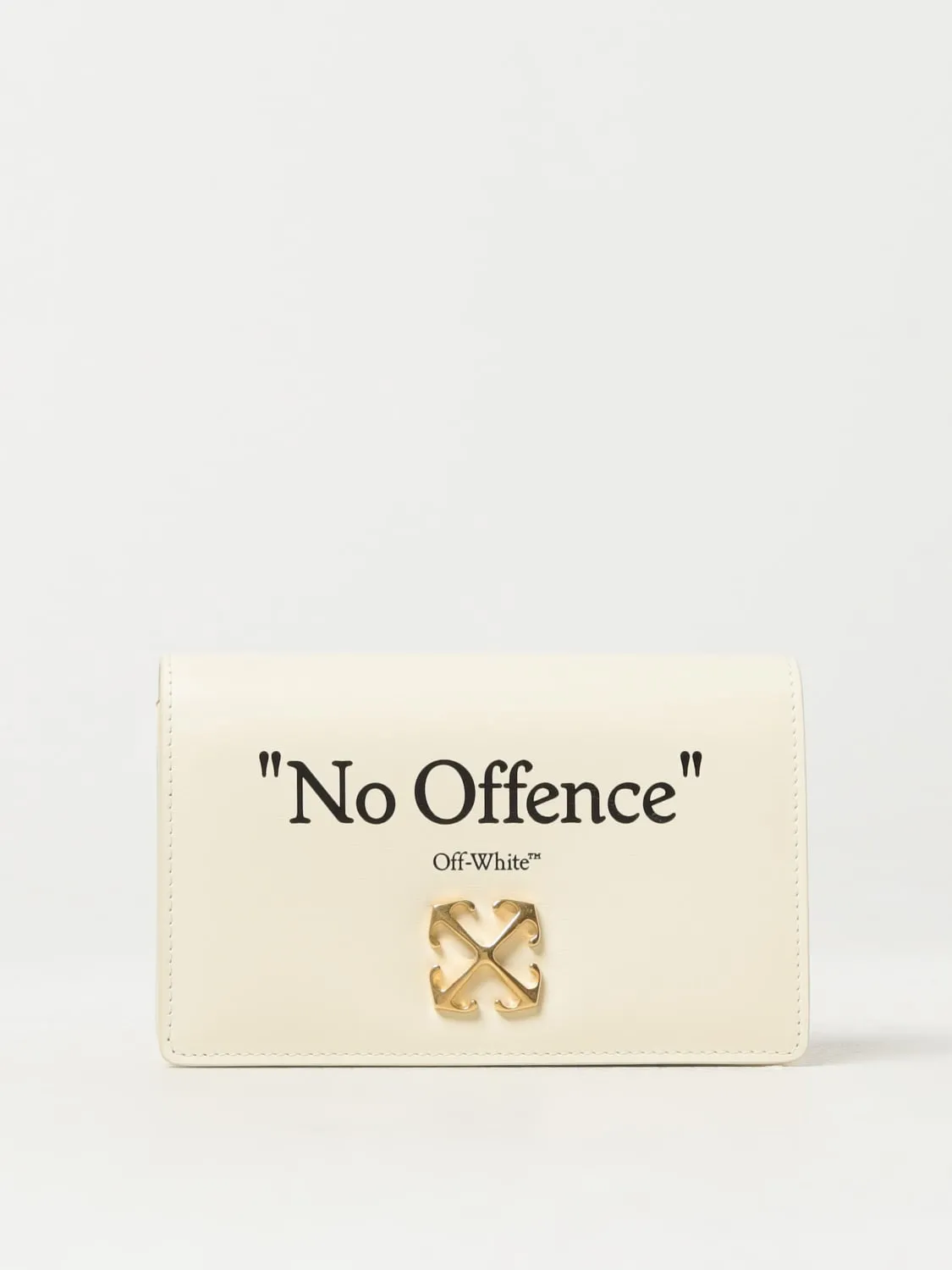 Borsa Off-white in pelle