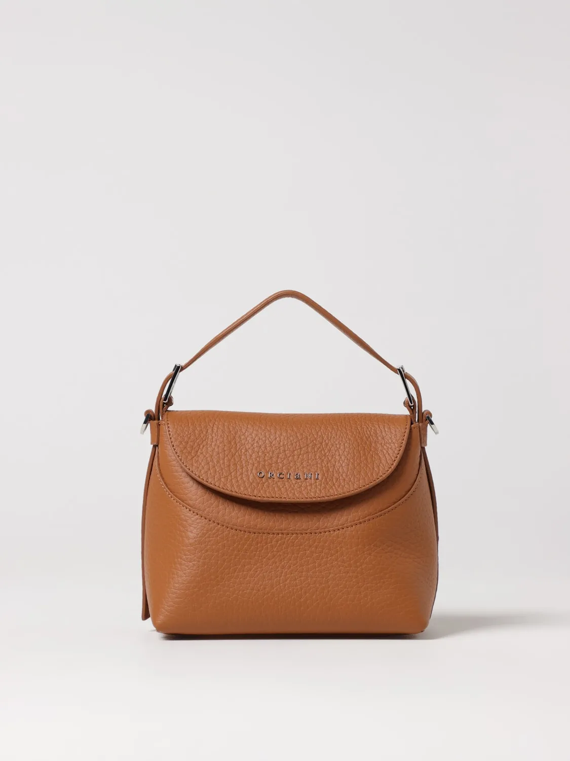 Borsa Nana Orciani in pelle martellata