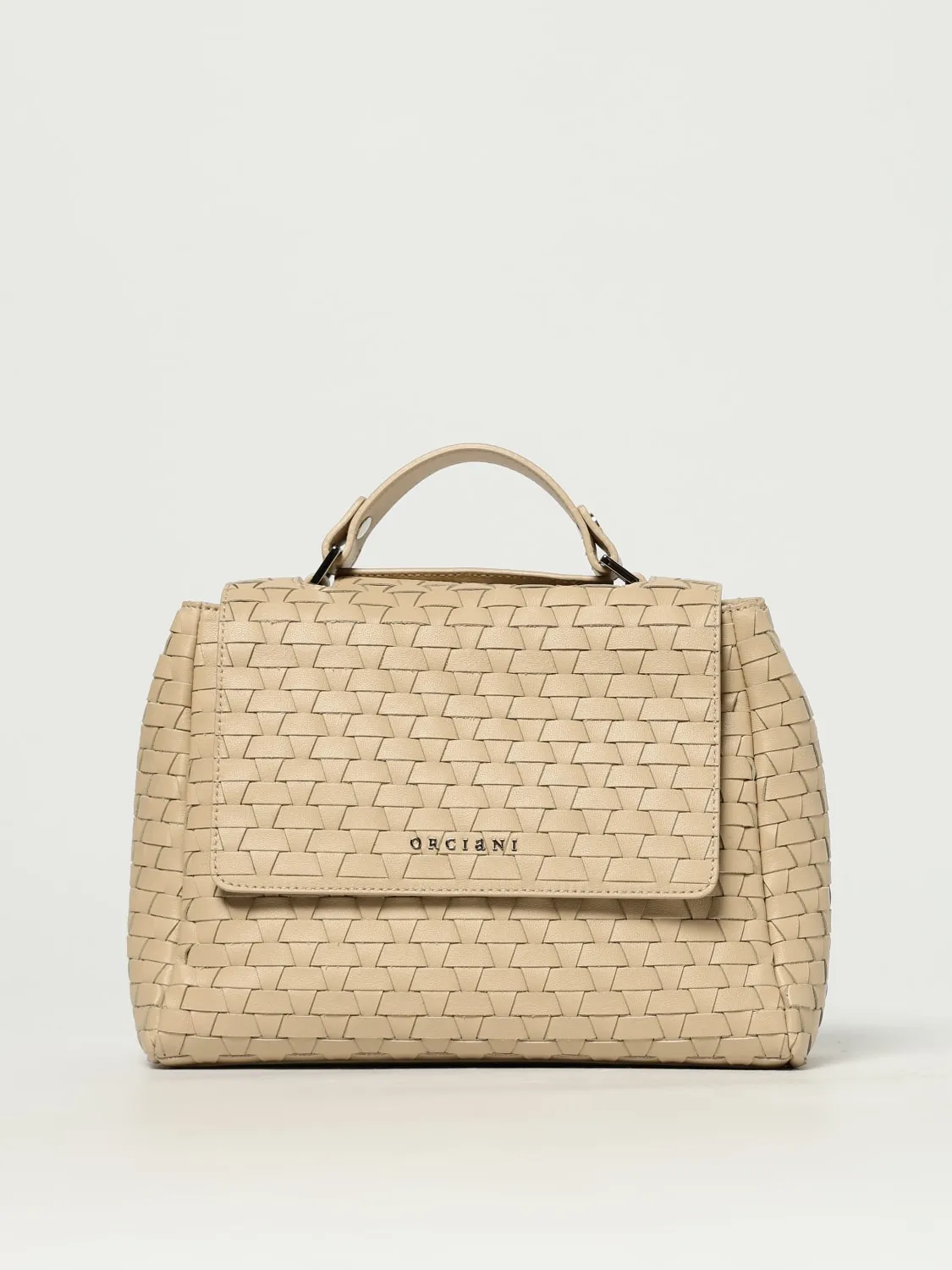 Borsa Sveva Woven Orciani in nappa intrecciata