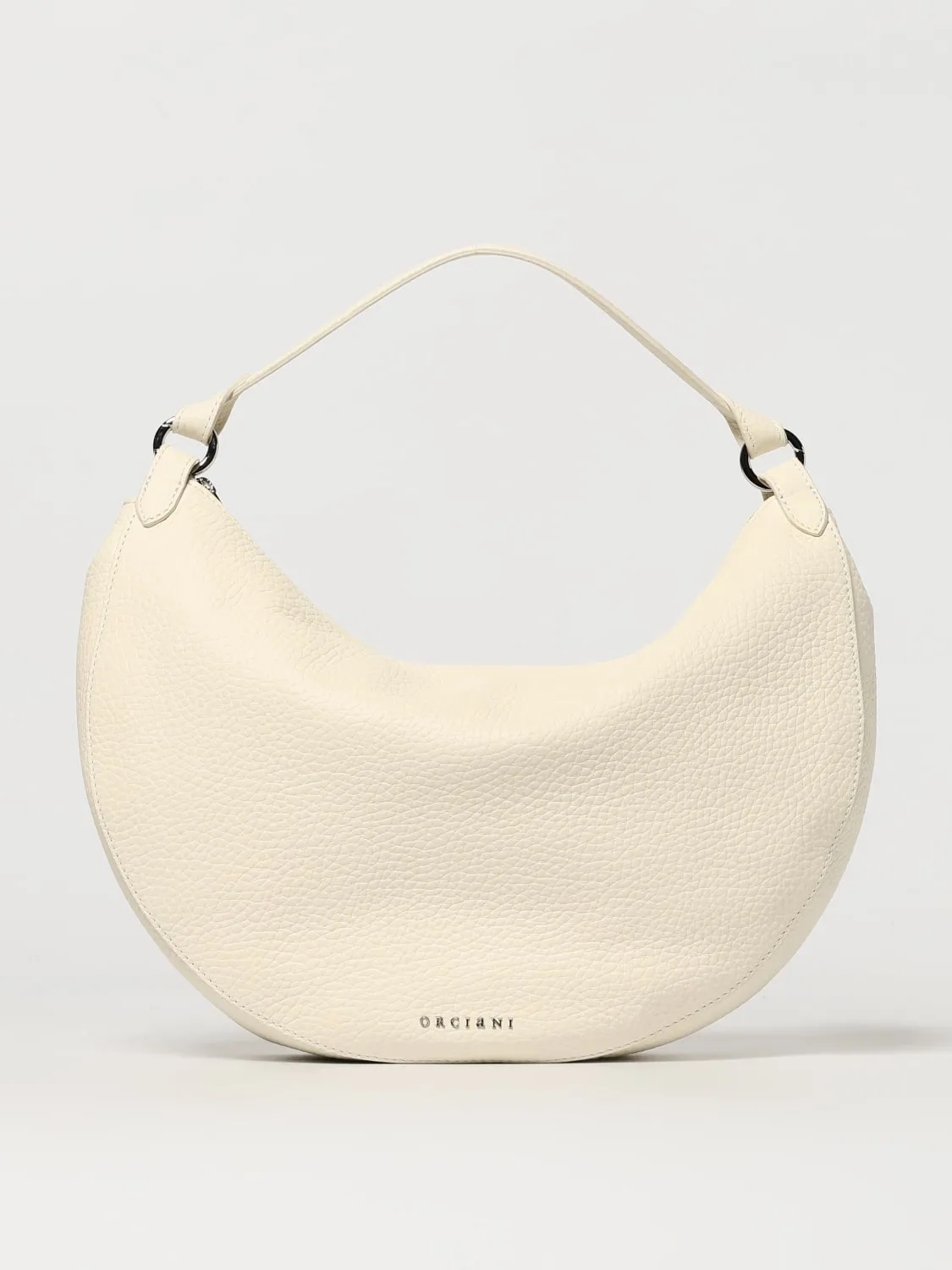 Borsa Dumpling Soft Large Orciani in pelle a grana