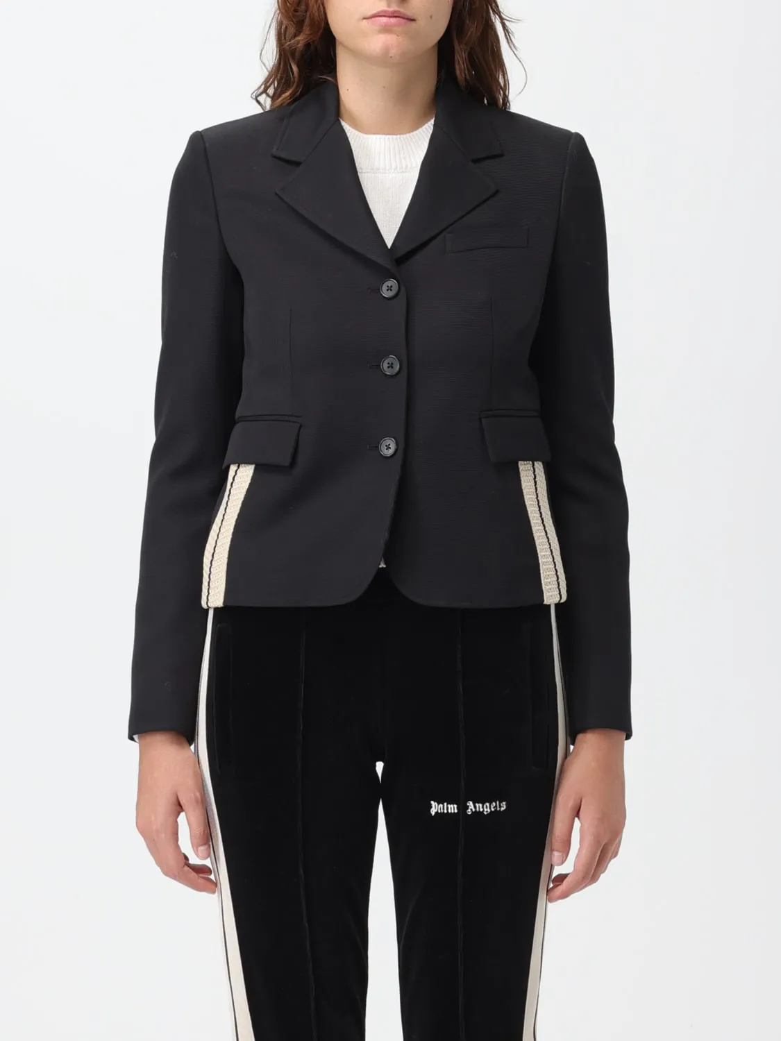 Blazer Palm Angels in misto lana