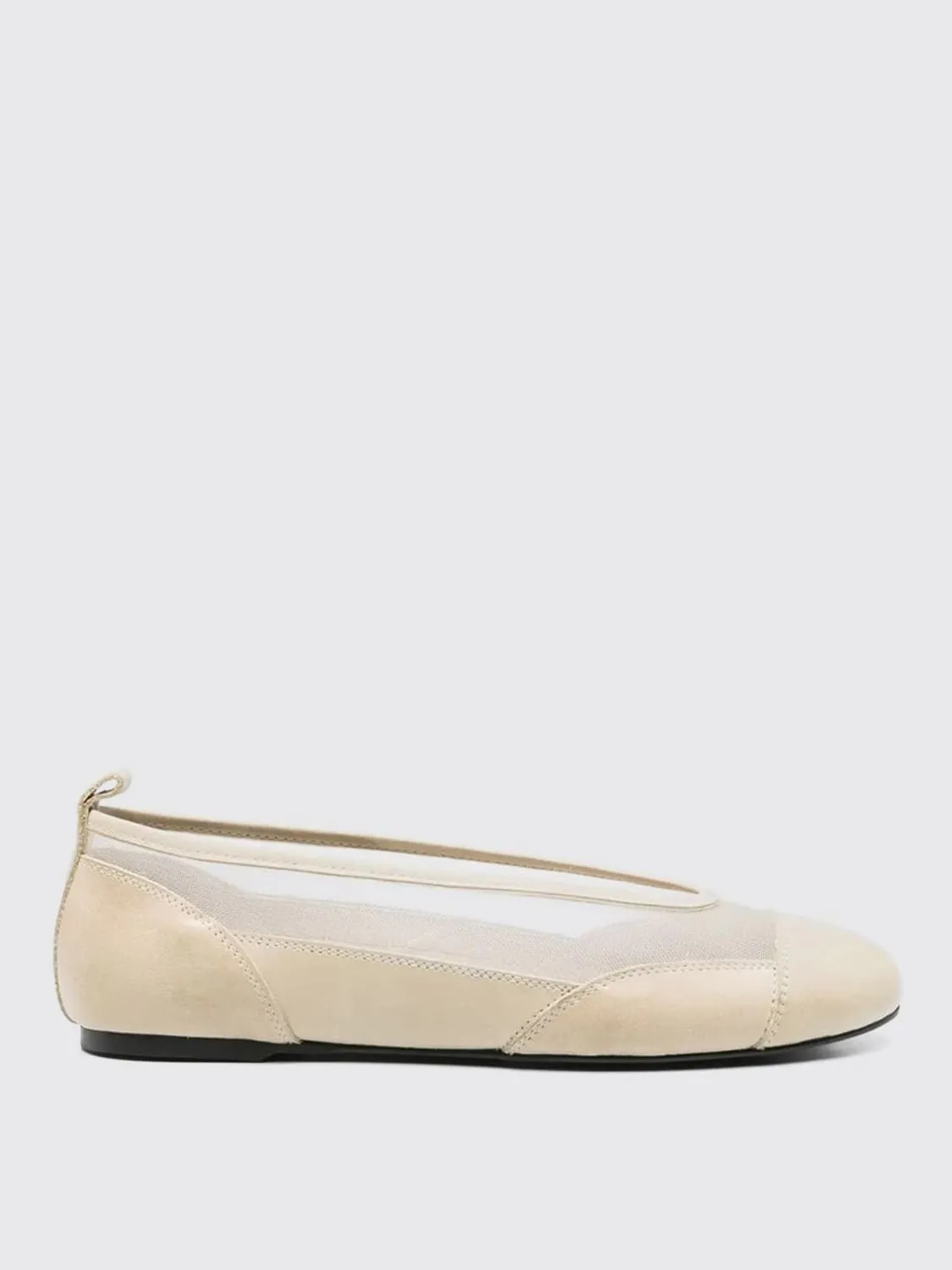 Ballerina Paloma Wool in pelle e nylon a rete