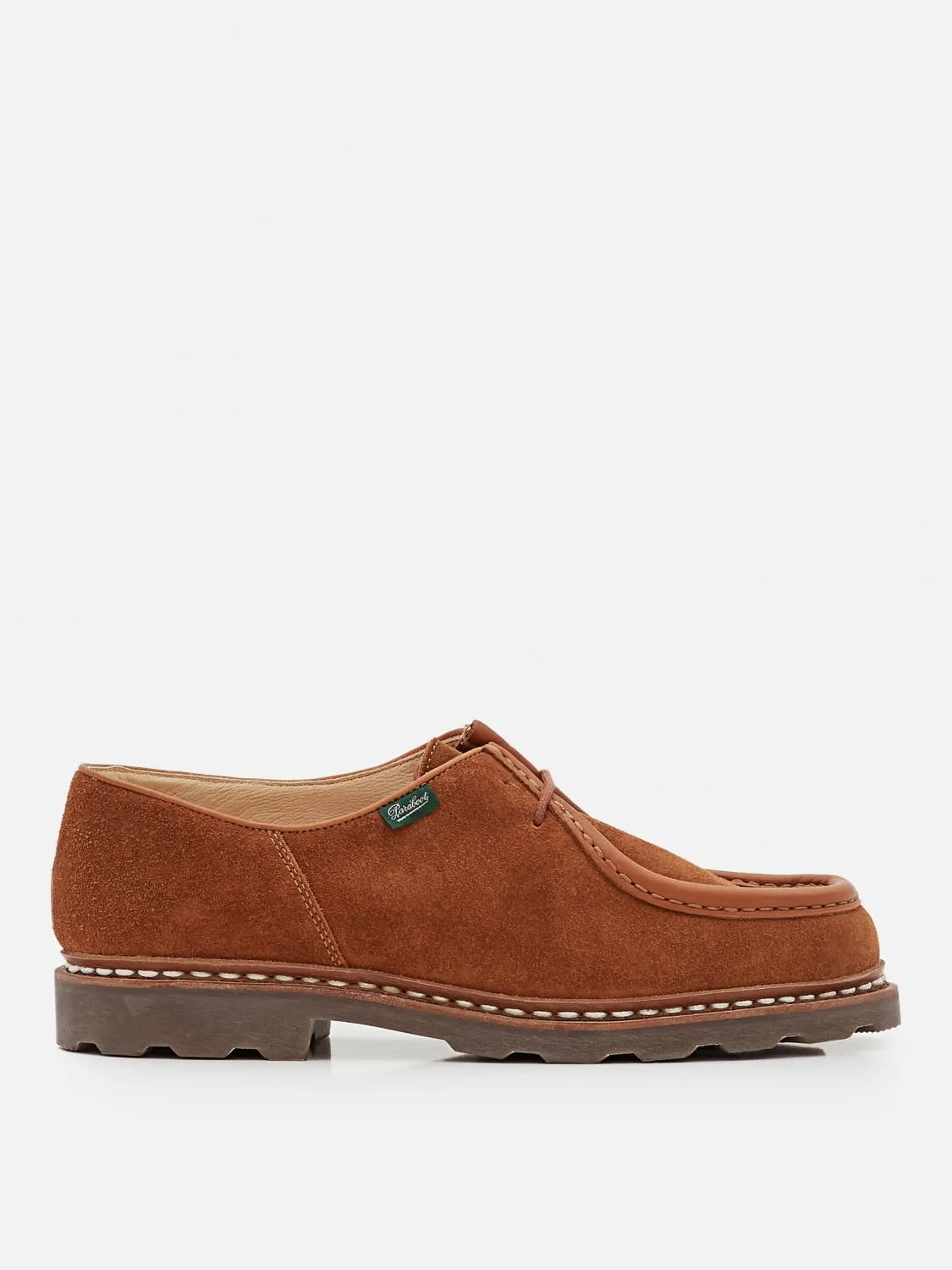 Derby Paraboot in camoscio