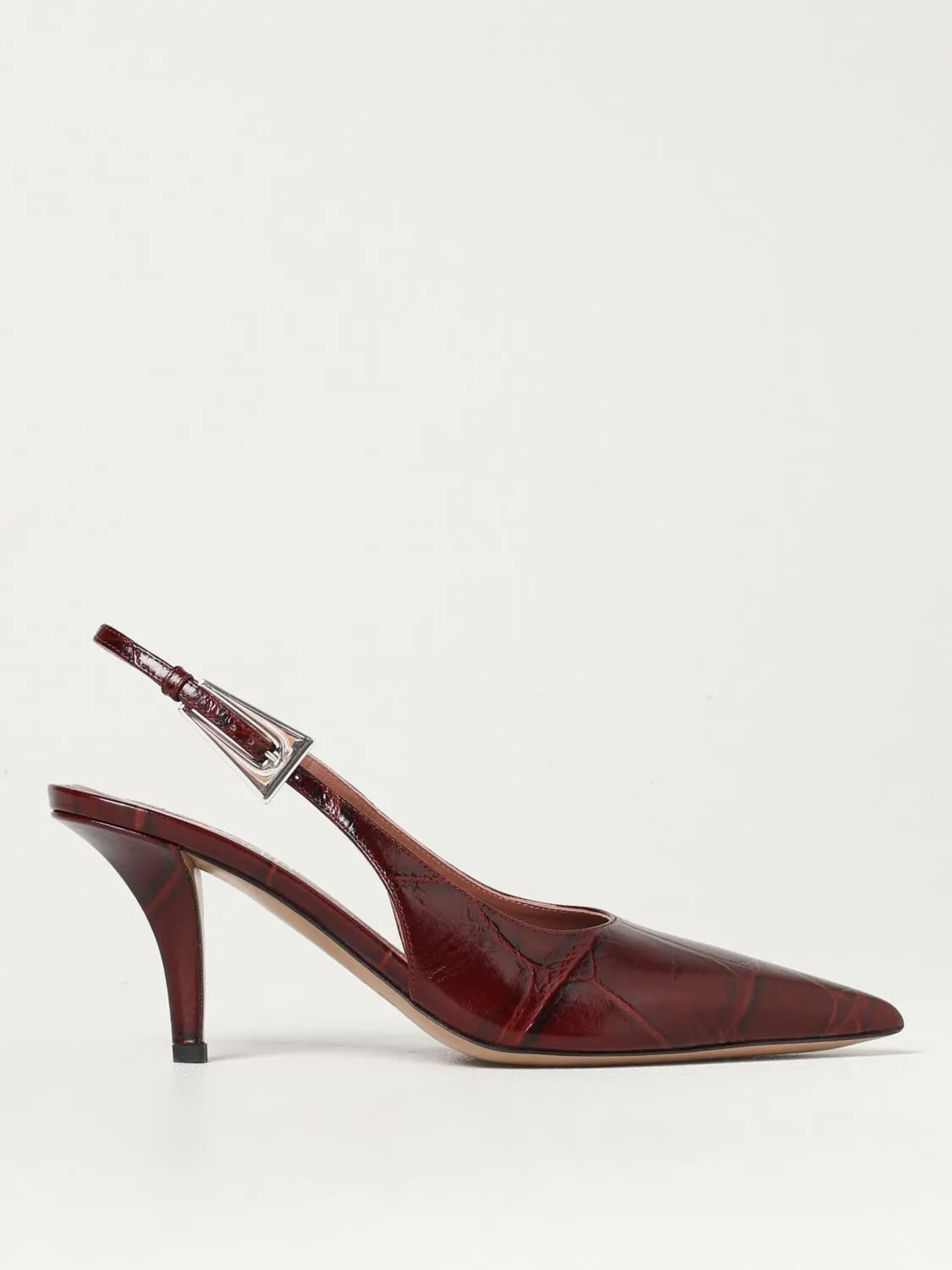 Slingback Paris Texas in camoscio