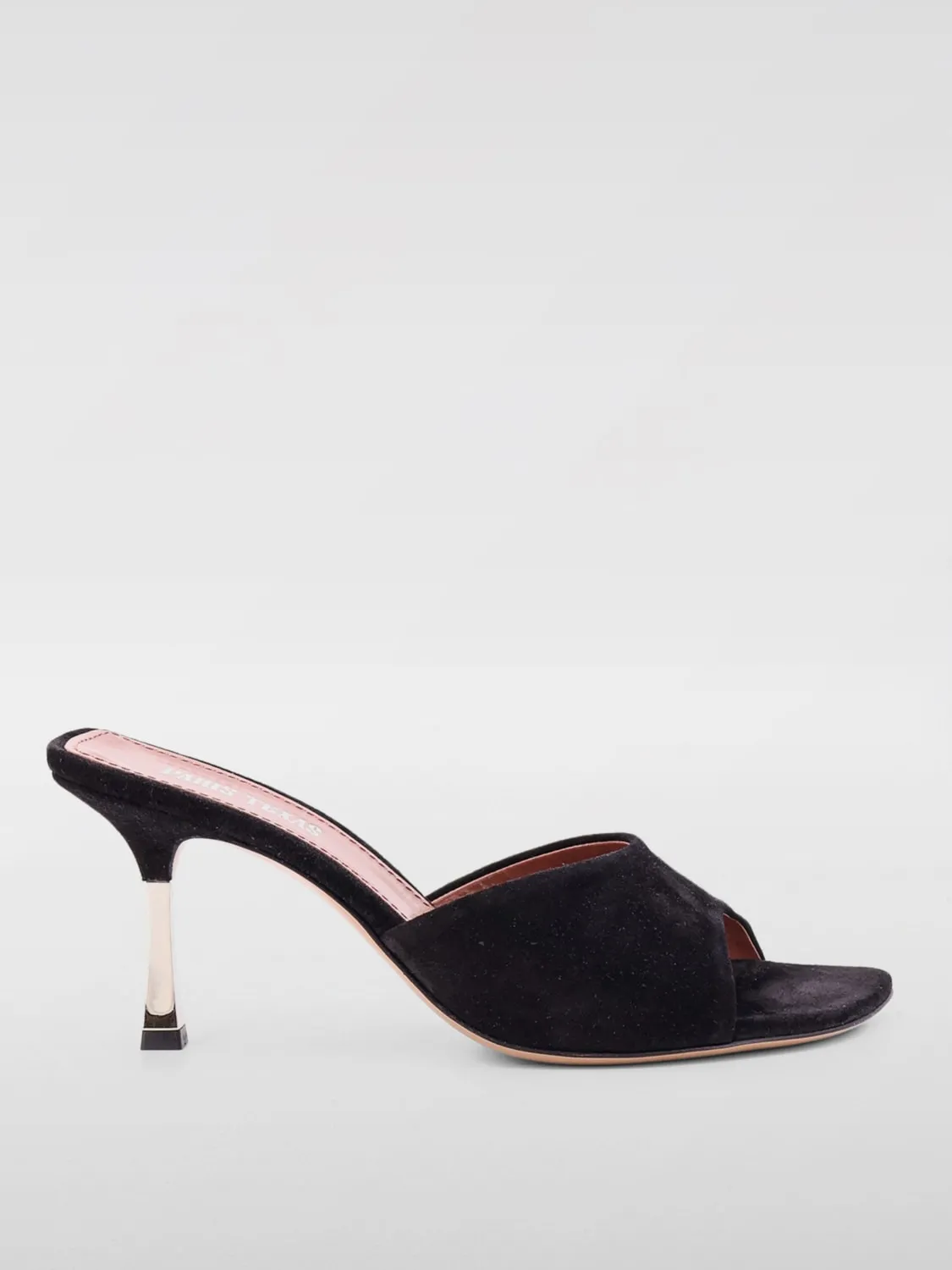 Mules Lorena Paris Texas in camoscio