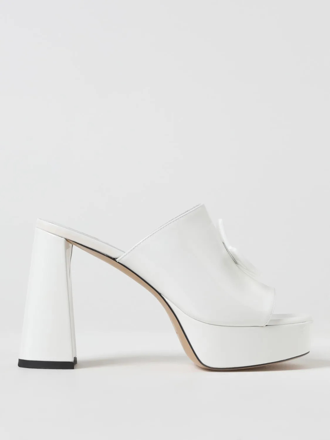 Mules Glossy Anita Bettina Vermillon x Patou in vernice