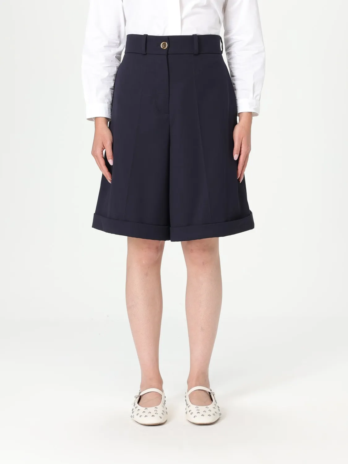 Pantaloncino Patou in misto lana