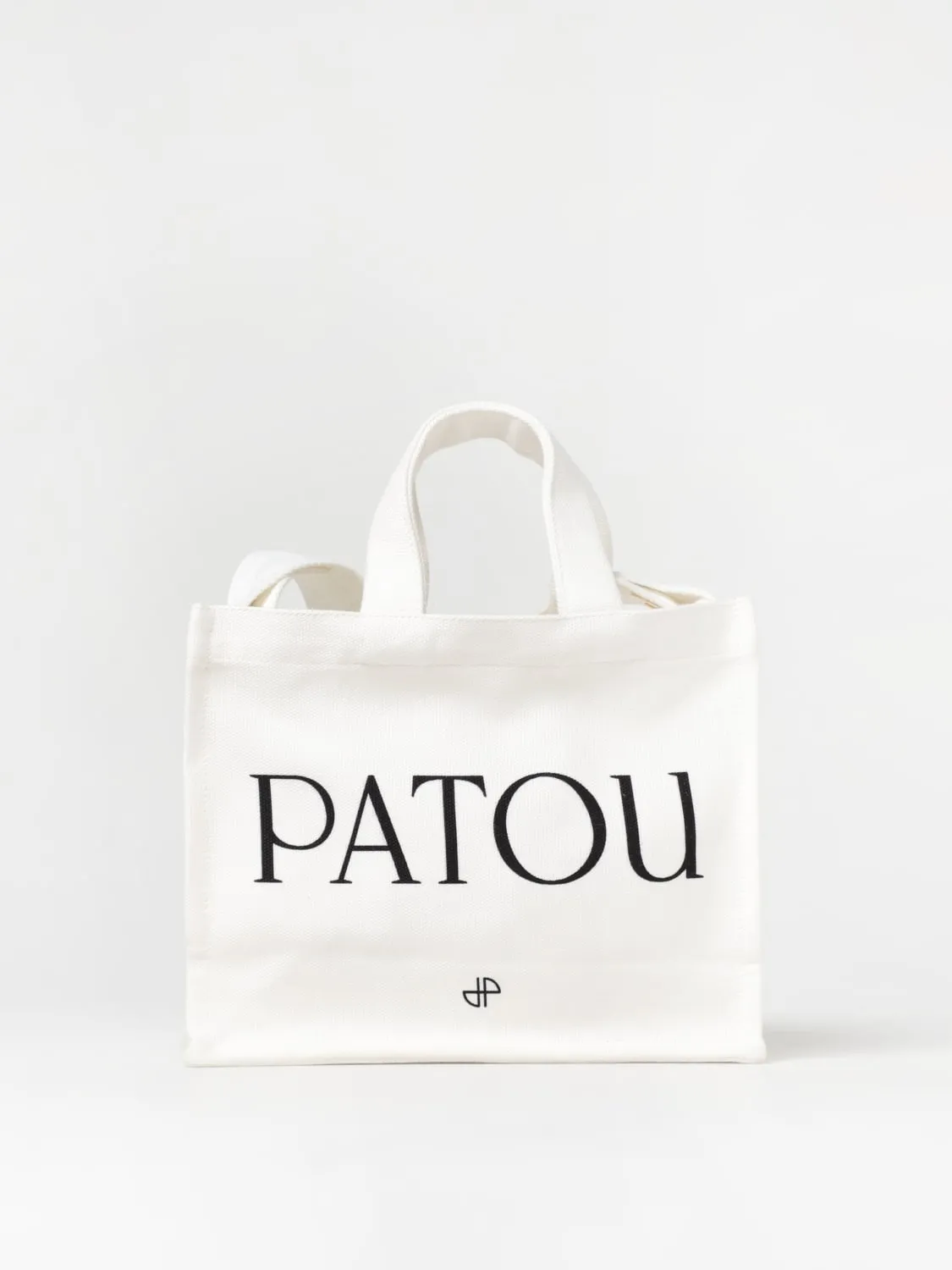 Borsa Patou in tela di cotone