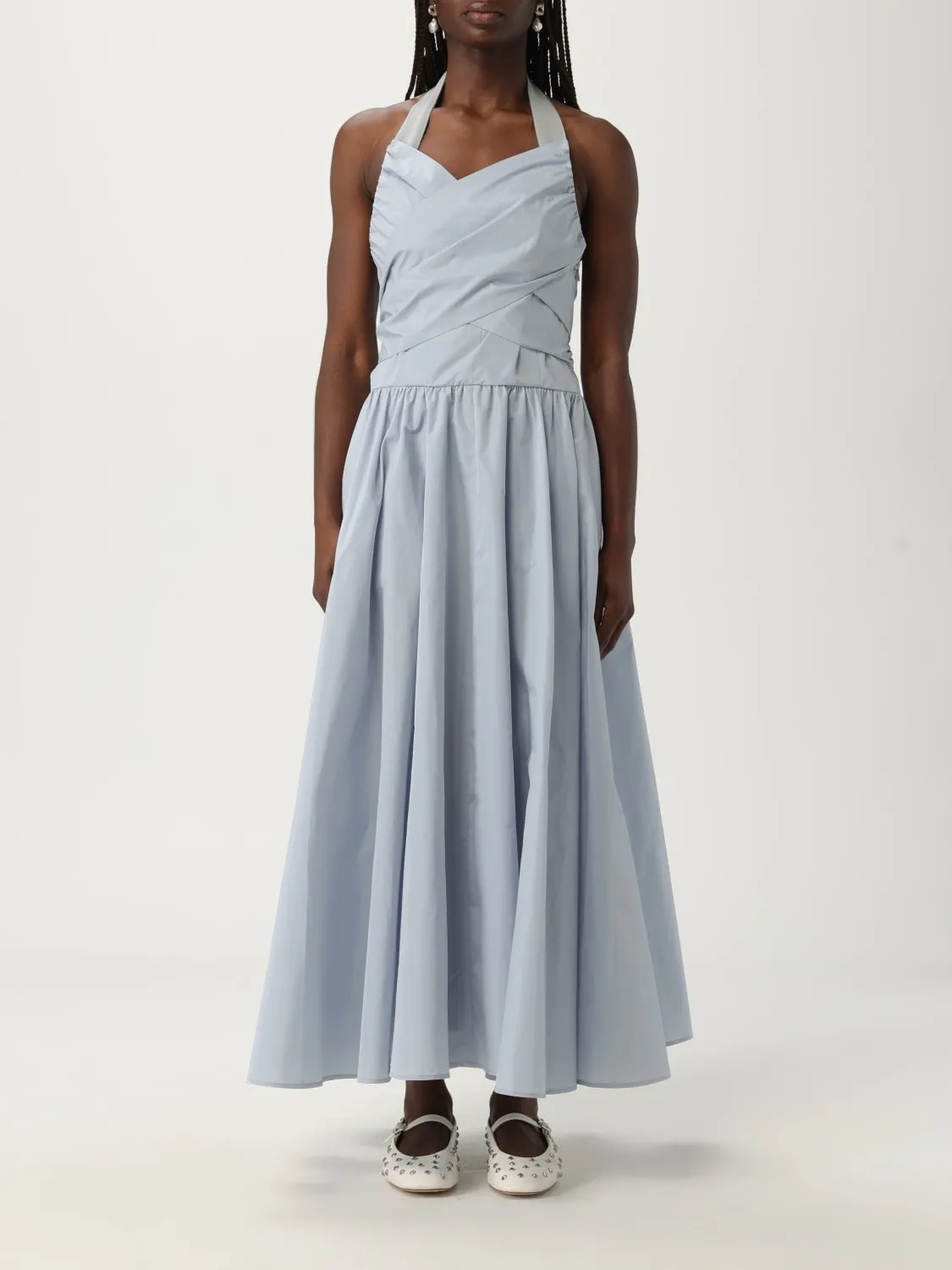 Abito Patou in crêpe