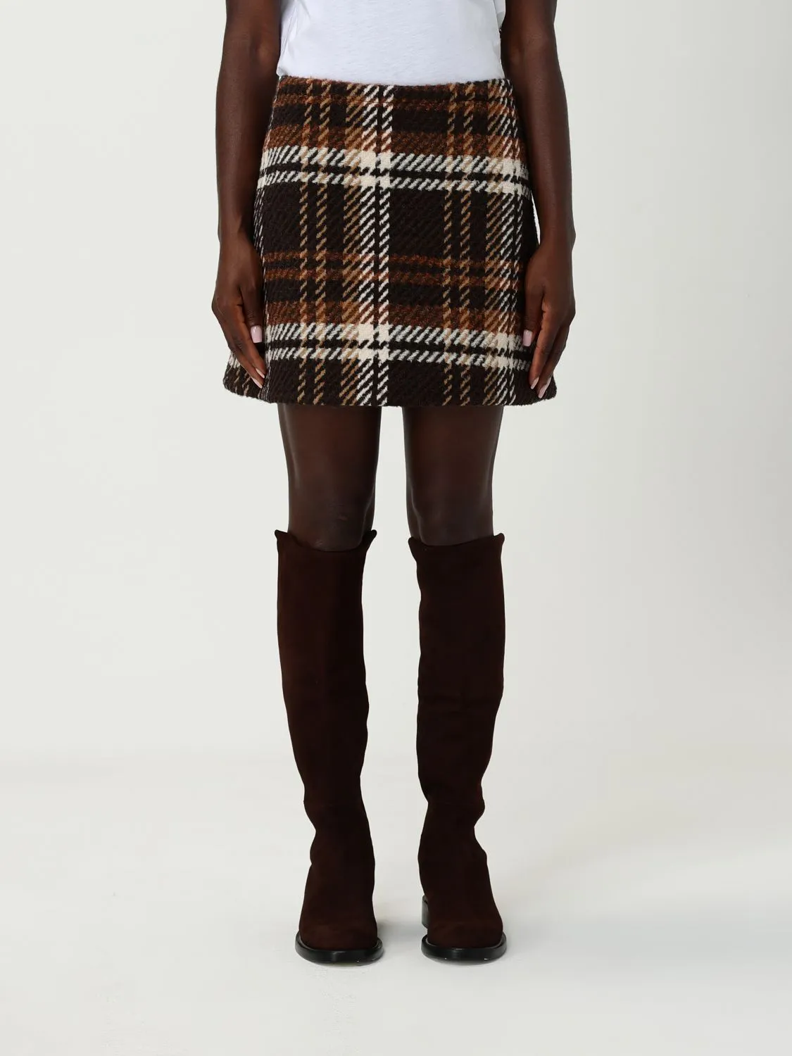 Gonna in tartan Patou