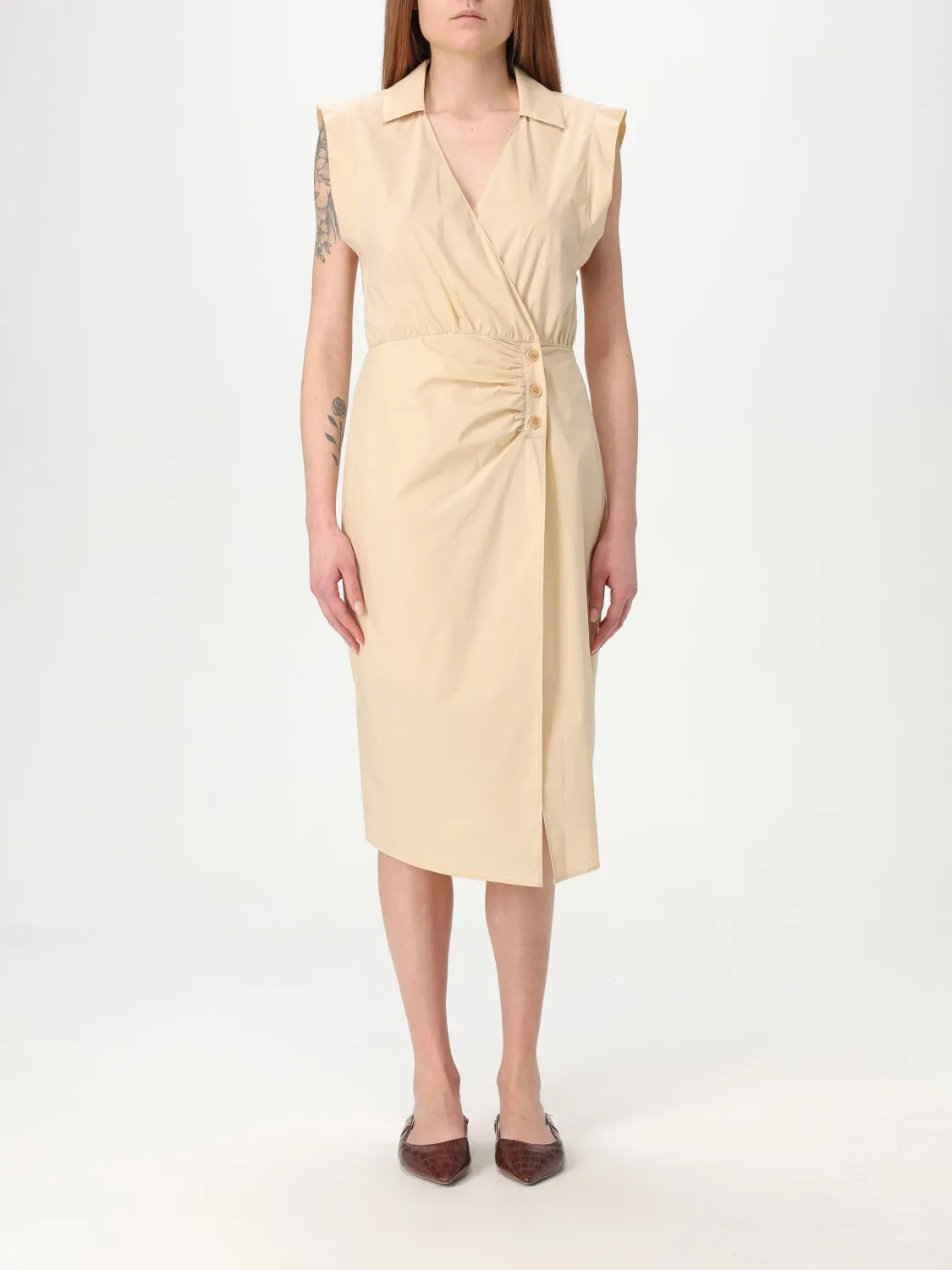 Abito chemisier Patrizia Pepe in cotone stretch