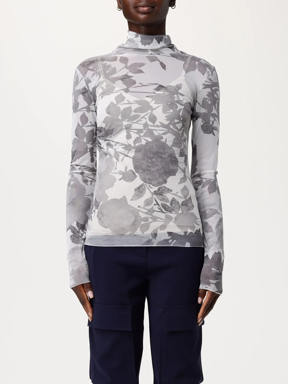 Top floreale in poliestere Patrizia Pepe