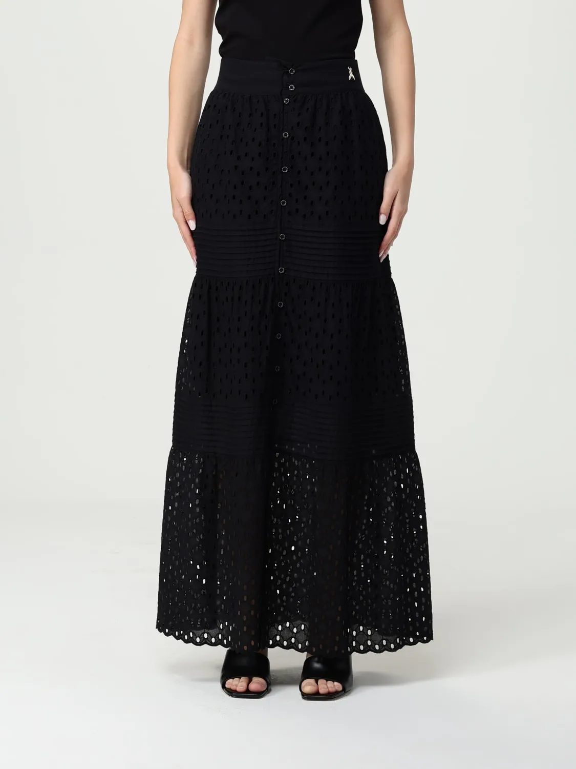 Gonna lunga Patrizia Pepe in cotone