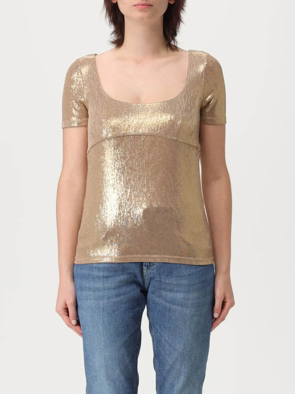 Top metallizzato Patrizia Pepe