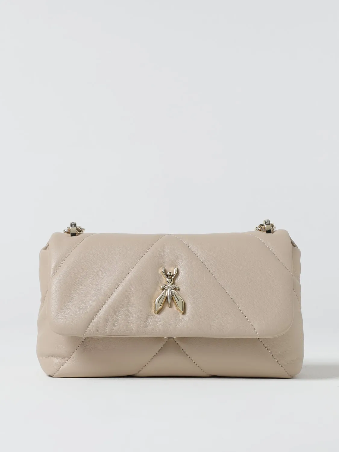 Borsa a spalla Fly Puffy Patrizia Pepe in nappa trapuntata chevron