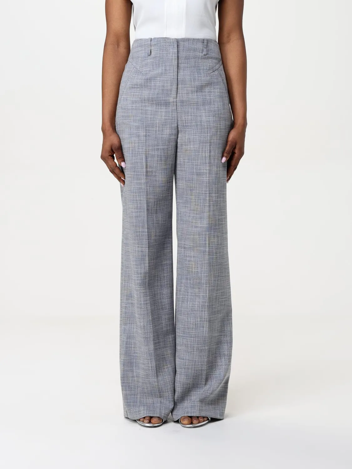 Pantalone classico Patrizia Pepe in misto viscosa